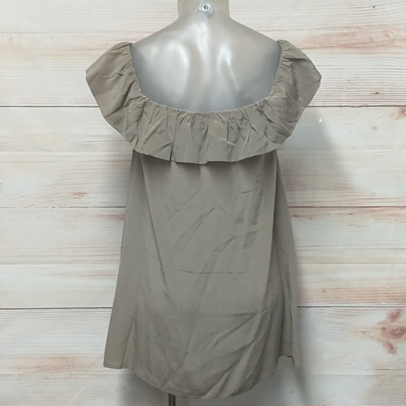 Esther's Archive  Ruffle Peasant Silk Blouse M - Picture 5 of 8